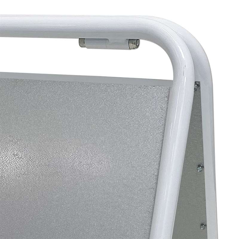 Expo Sign Gadeskilt, A3 hvid, til folie - alu plade