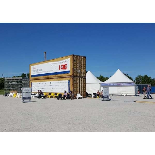 Wind-Sign Waterbase Budget Gadeskilt - 70x100 cm - sølv