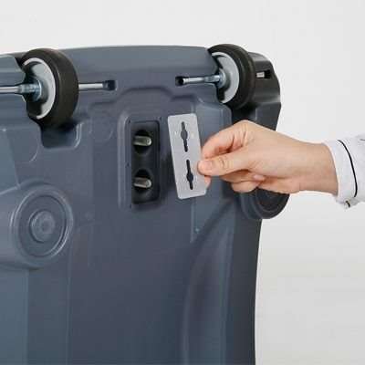 Wind-Sign Waterbase Budget Gadeskilt - 70x100 cm - sølv