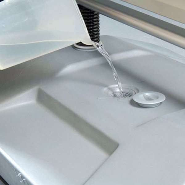 Wind-Sign Waterbase Gadeskilt - 70x100 cm - sølv