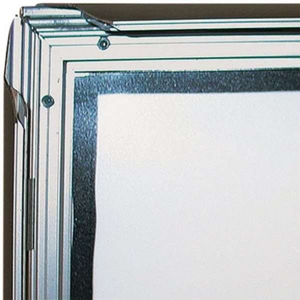 Wind-Sign Waterbase Gadeskilt - 70x100 cm - sølv