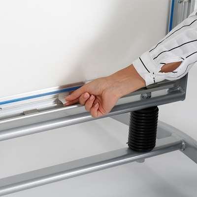 Wind-Line Basic Gadeskilt - 70x100 cm - sølv