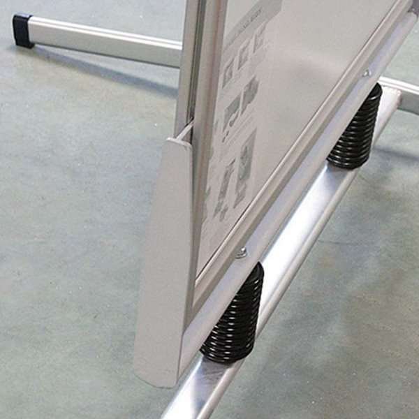 Wind-Line Basic Gadeskilt - 70x100 cm - sølv