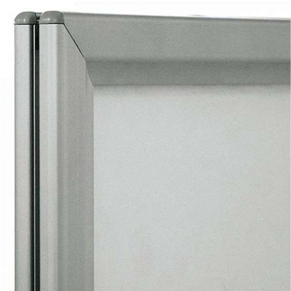 Wind-Line Basic Gadeskilt - 70x100 cm - sølv