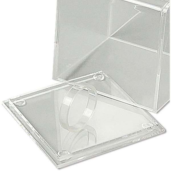 Showcase Square - Transparent - 8.6 cm