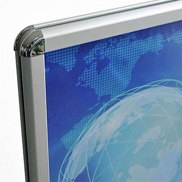 Wind-Sign Waterbase Basic Gadeskilt - 70x100 cm - sølv