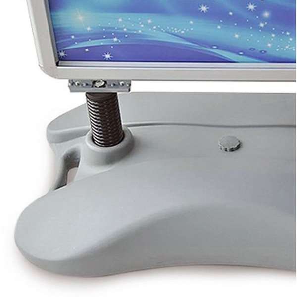 Wind-Sign Waterbase Basic Gadeskilt - 70x100 cm - sølv