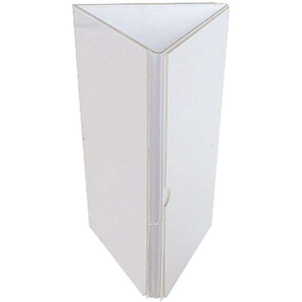 Triangle Menukortholder vertikal - 3xM65 Flyer - 9.9x21 cm