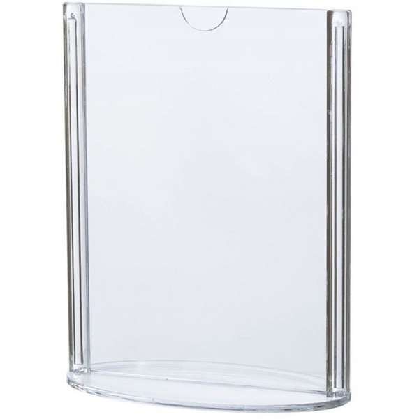 Oval Menukortholder vertikal - A5