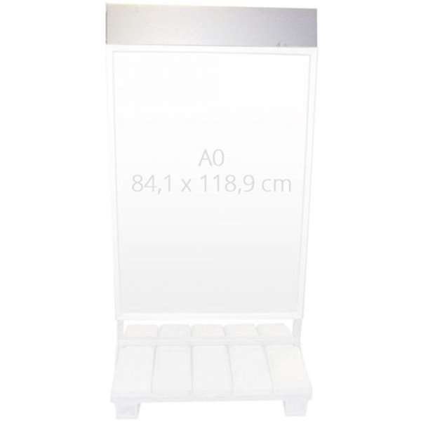 Logo top til Heavy Outdoor Betonstander Gadeskilt - A0