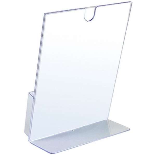 L - Menukortholder A4, m/indstik i top - holder til M65 brochurer