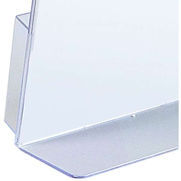 L - Menukortholder A4, m/indstik i top - holder til M65 brochurer