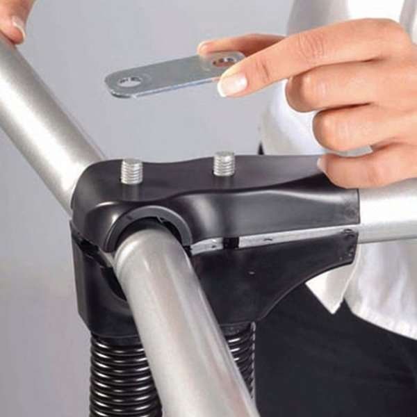 Wind-Line Budget Gadeskilt - 70x100 cm - sølv