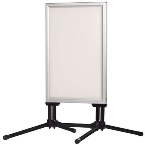 Wind-Line Budget Gadeskilt - 70x100 cm - sølv