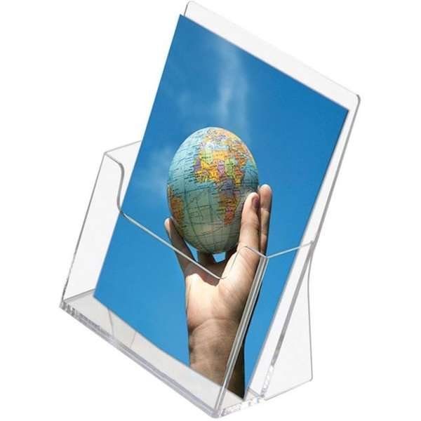 Akrylbrochureholder til bord - A5