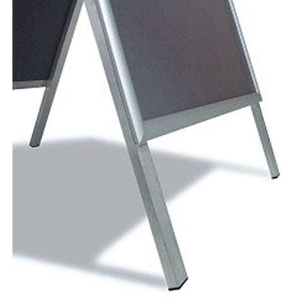 Alu-Line Budget A-skilt, til indendørs brug - A1 - sølv