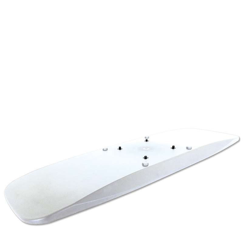 Crown Truss 10 bannervæg - hvid