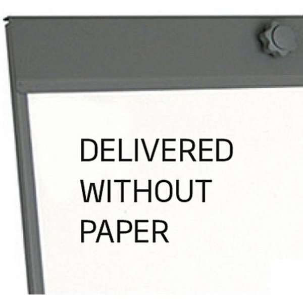 Flipover på ben med magnetisk whiteboard