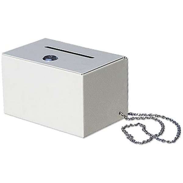 Donation og Drikkepenge Kasse I Hvid