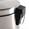 Pedal Trash Can, Silver - 20L #3