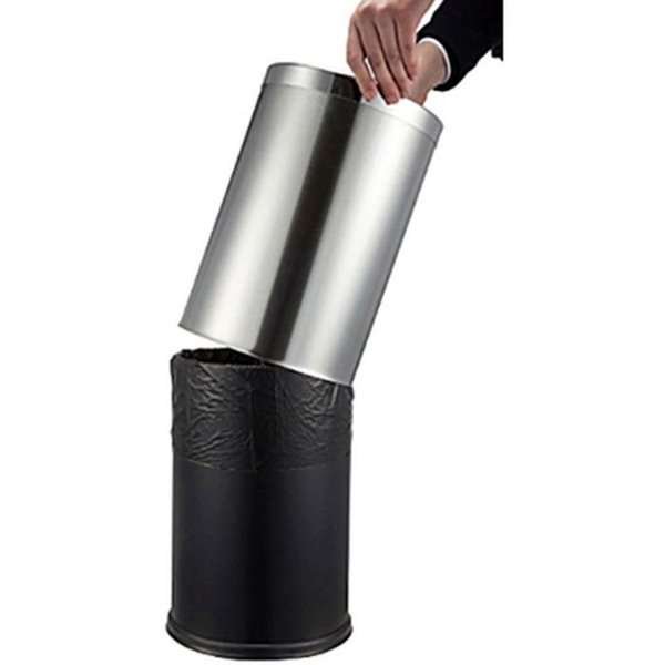 Papirkurv - Rustfri Stål