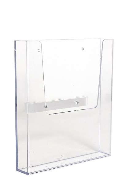 Crown Truss 10x10, Brochure dispenser A4 with fitting - white