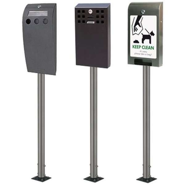 Pole Stand Ø 5cm - 115cm - Grå
