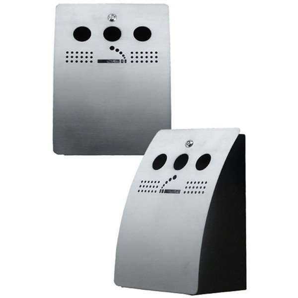 Askebæger i Børstet Stål