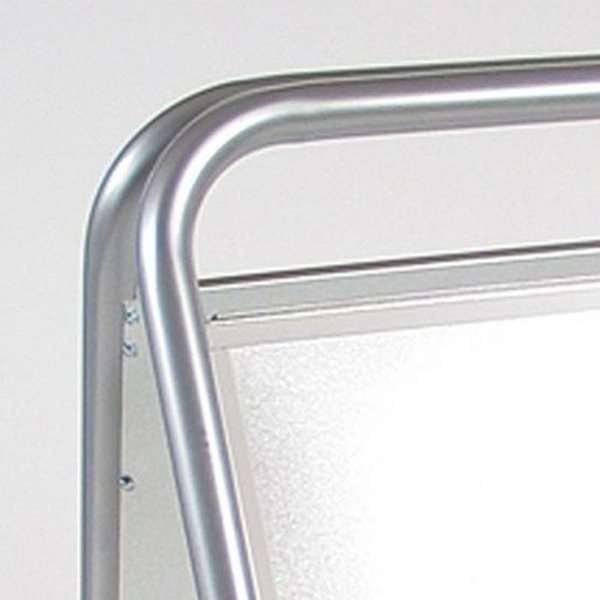 Expo Sign Lux Gadeskilt - 50x70 cm - sølv