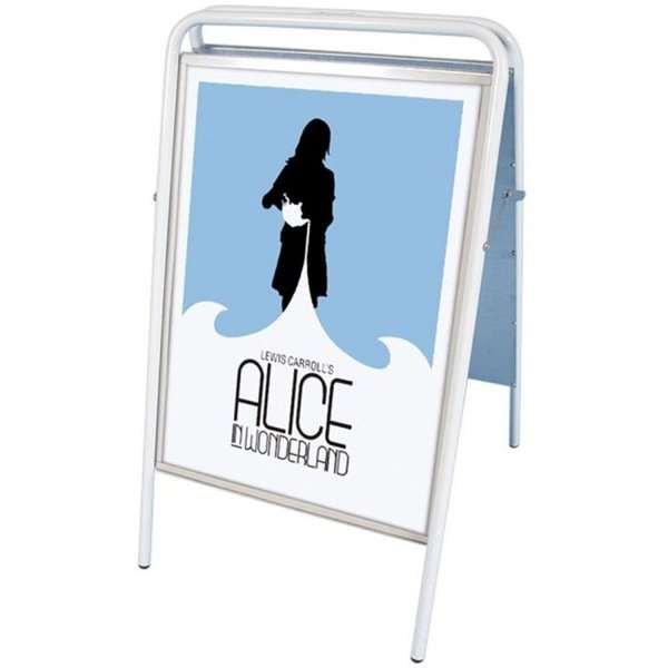 Expo Sign Standard Gadeskilt - A1 - hvid