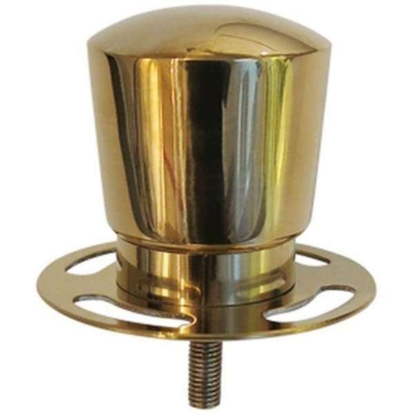 Afspærringsstolpe System i Guld - 2 Standere med guld Reb