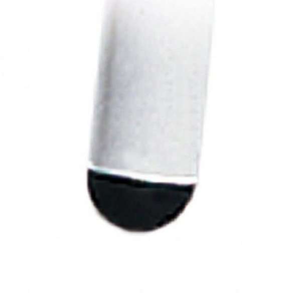 Expo Gotik Lux Gadeskilt med logoplade - 70x100 cm - hvid