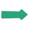 Magnet pil 1x2 cm (30 stk pr. ark) - Gr&oslash;n #1