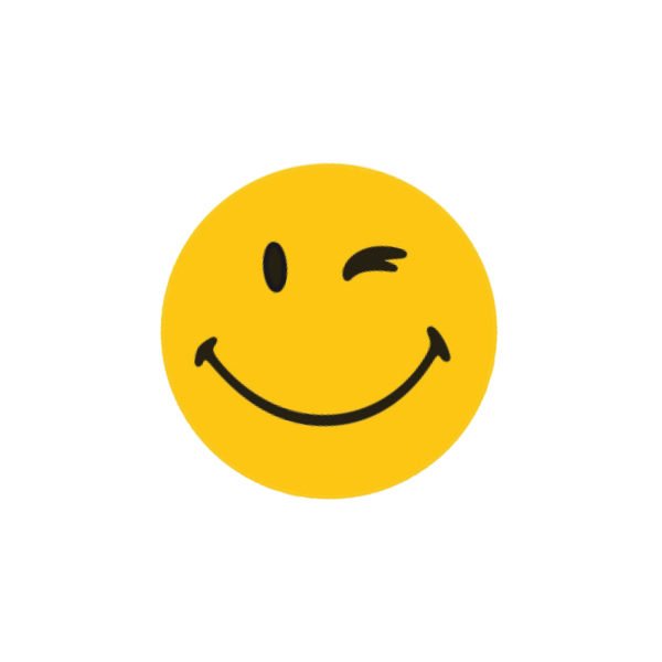 Smiley magnet, 4, 6 eller 8 stk. - 40 mm