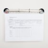 Kraftig Magnetisk Ringbinder - 4 ringe #1