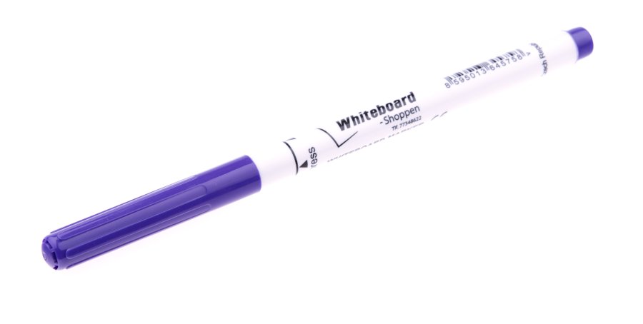 Tus med tynd spids, 1 mm, lilla