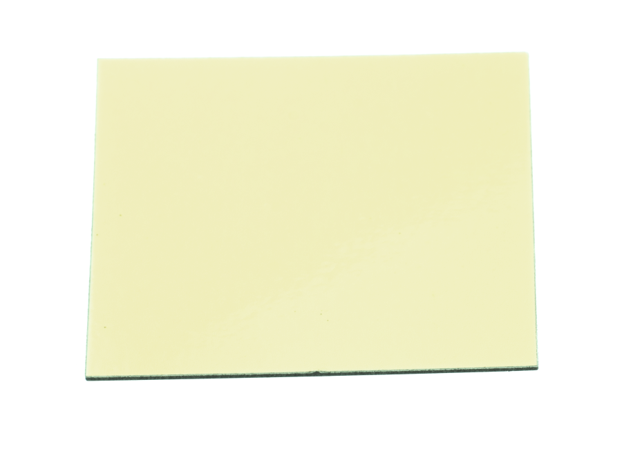 Magnetisk post-it med whiteboard overflade - Lysegul