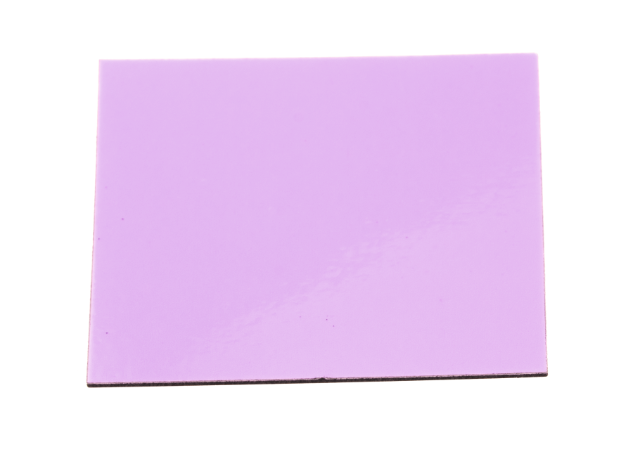 Magnetisk post-it med whiteboard overflade - Lys lilla