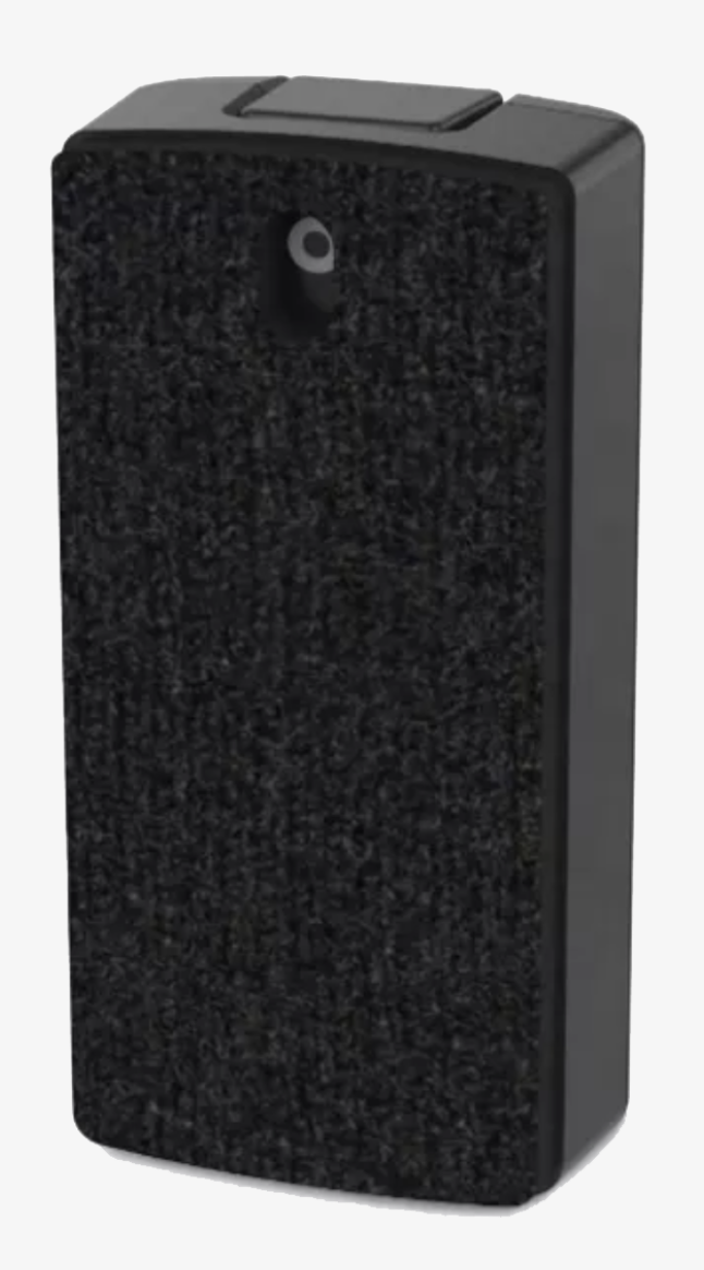 Whiteboardvisker med integreret cleaner spray