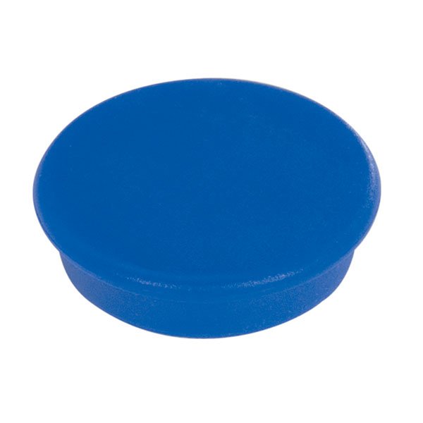 Magneter i pakke med 10 stk.  - 38 mm - Blå