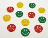 Smiley magnet - Gul/neutral smiley #2