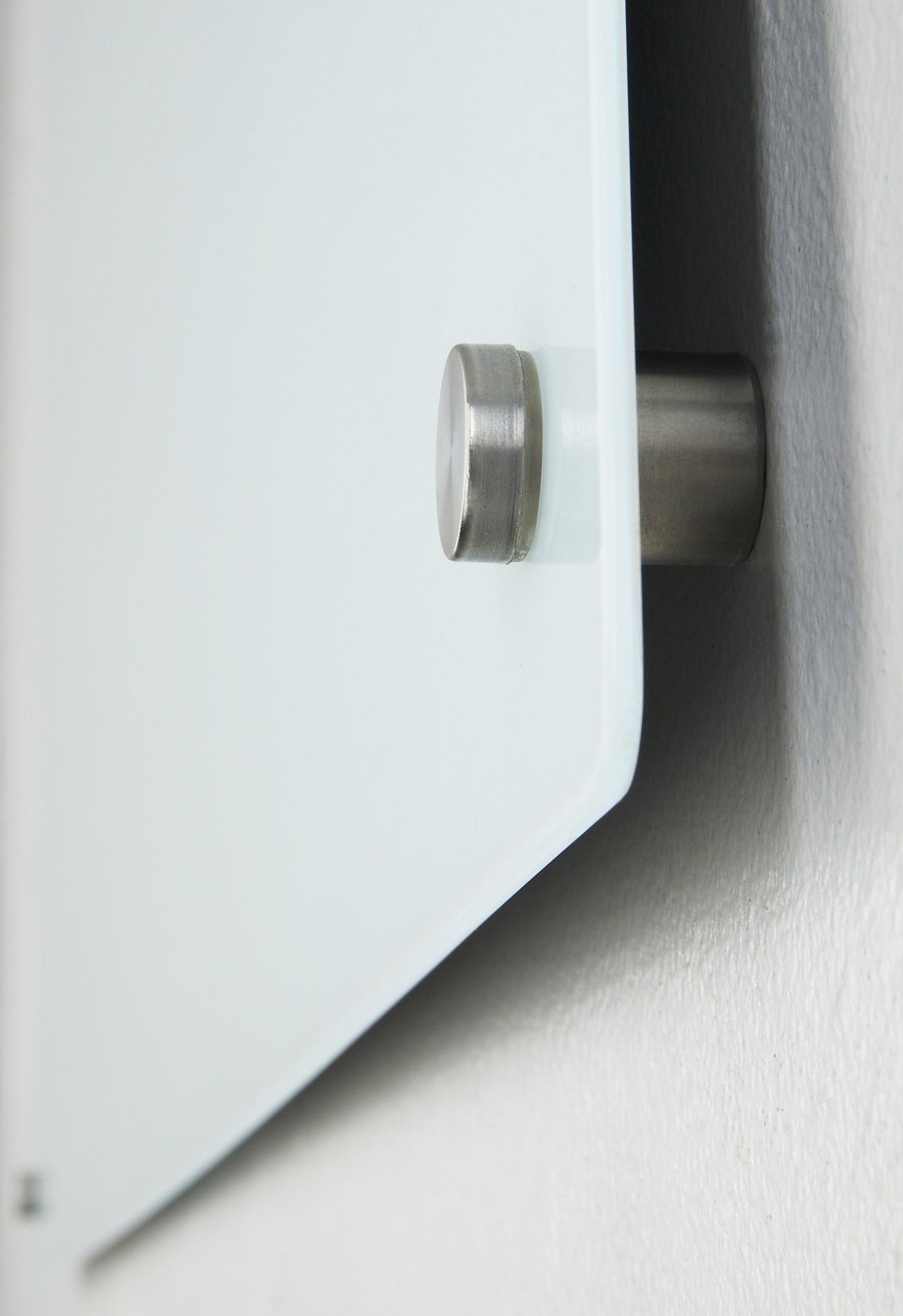 Magnetisk Glastavle, hvid, 45 x 60 cm