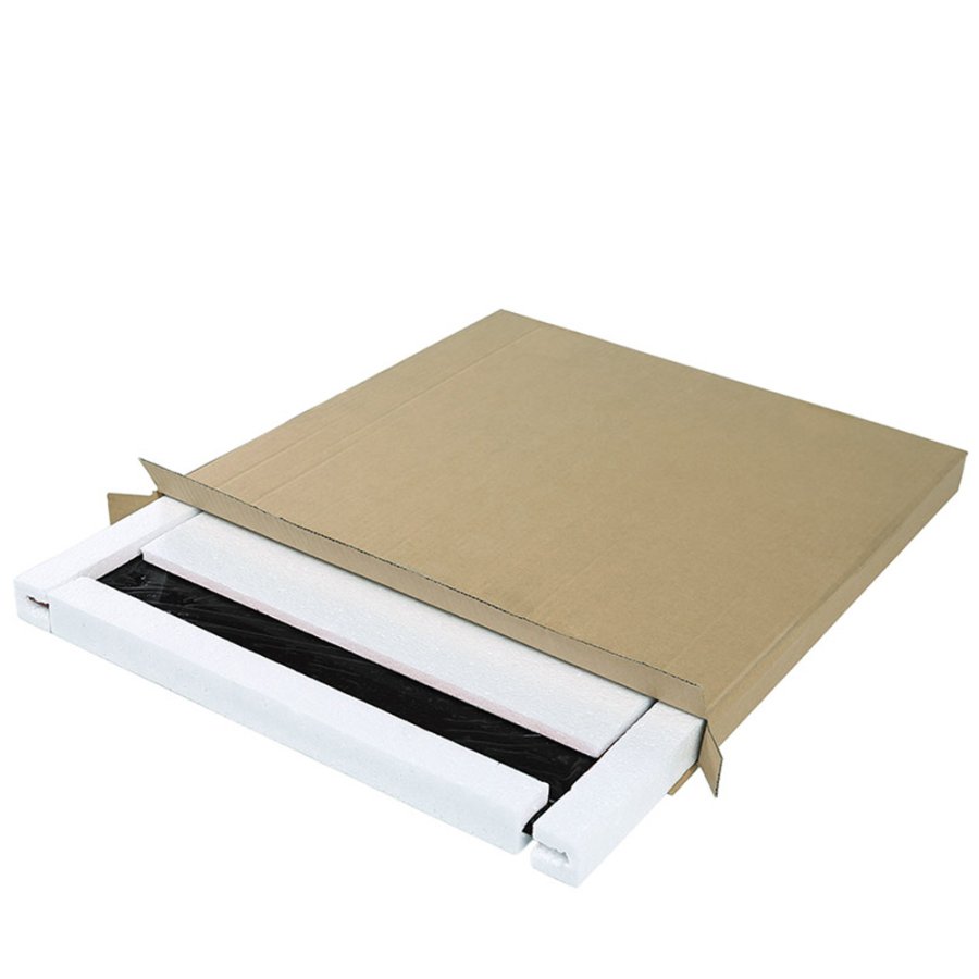 Magnetisk glastavle, hvid - 45x45 cm