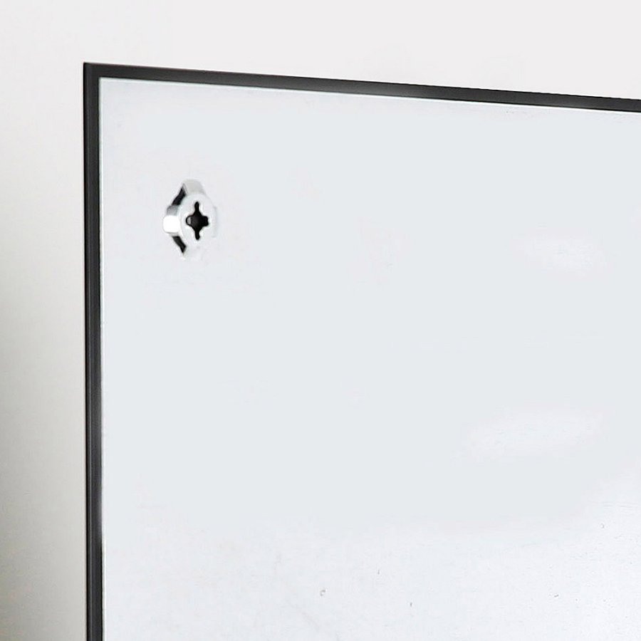 Magnetisk glastavle, hvid - 45x45 cm