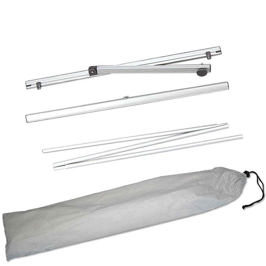 Quick L-Banner, enkeltsidet, 100 x 200 cm, alu