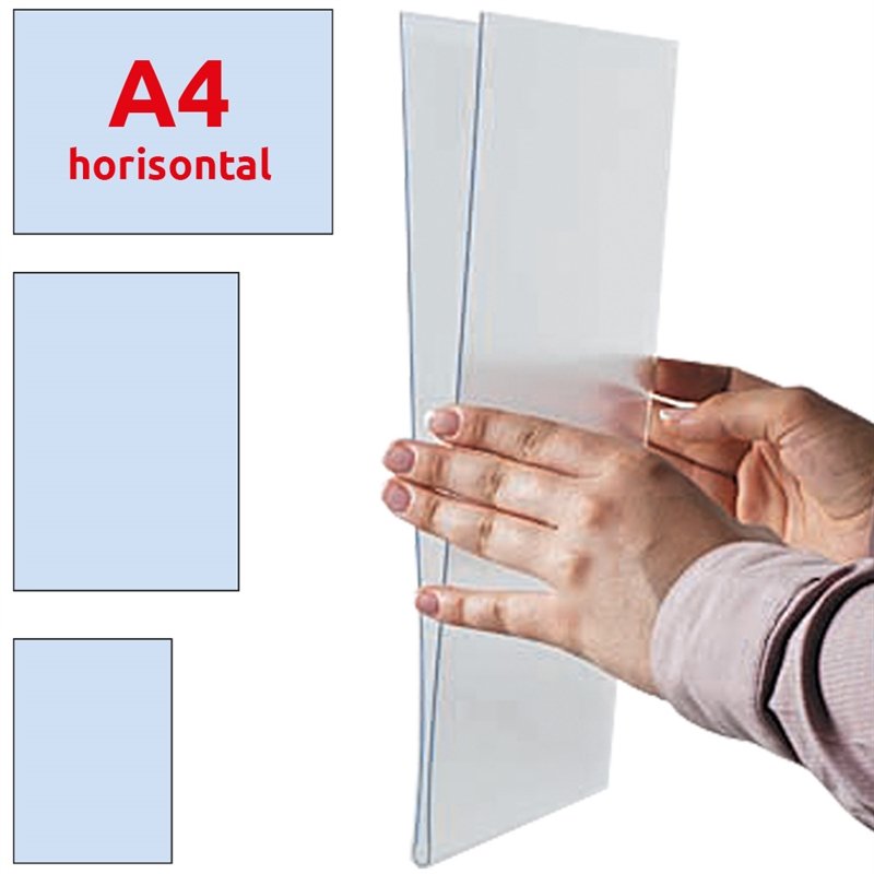 Design Stand, Akryl holder A4, horisontal