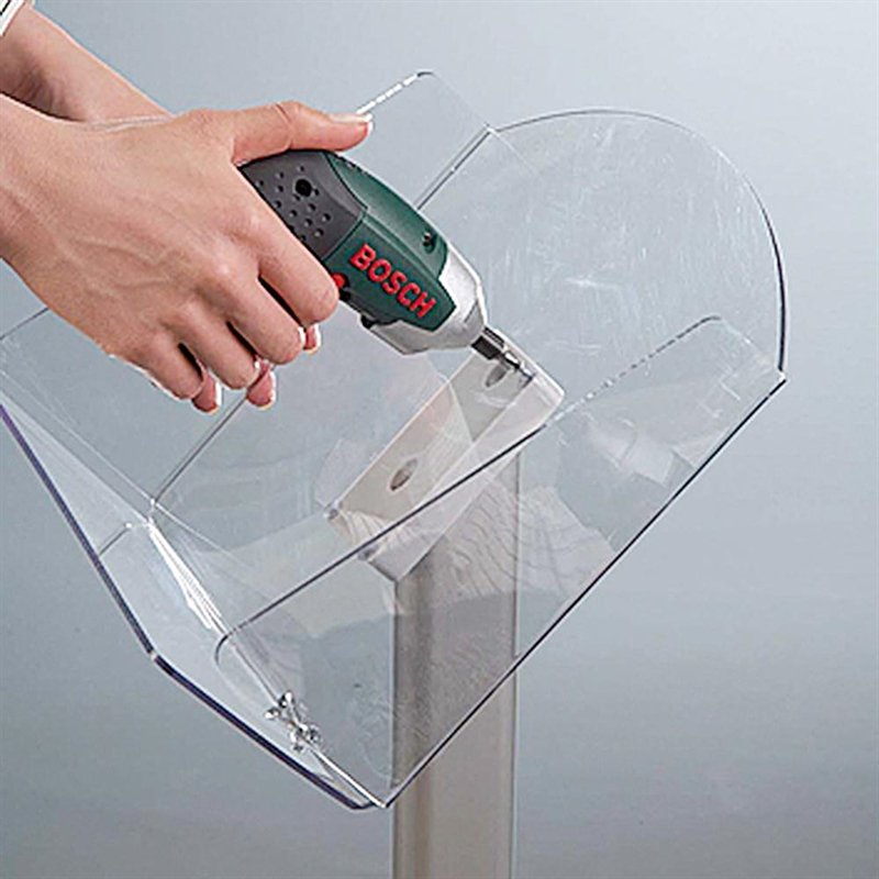 Skrues&aelig;t til Brochure-holder til Expo Info Stand A4 (Art. 3302)