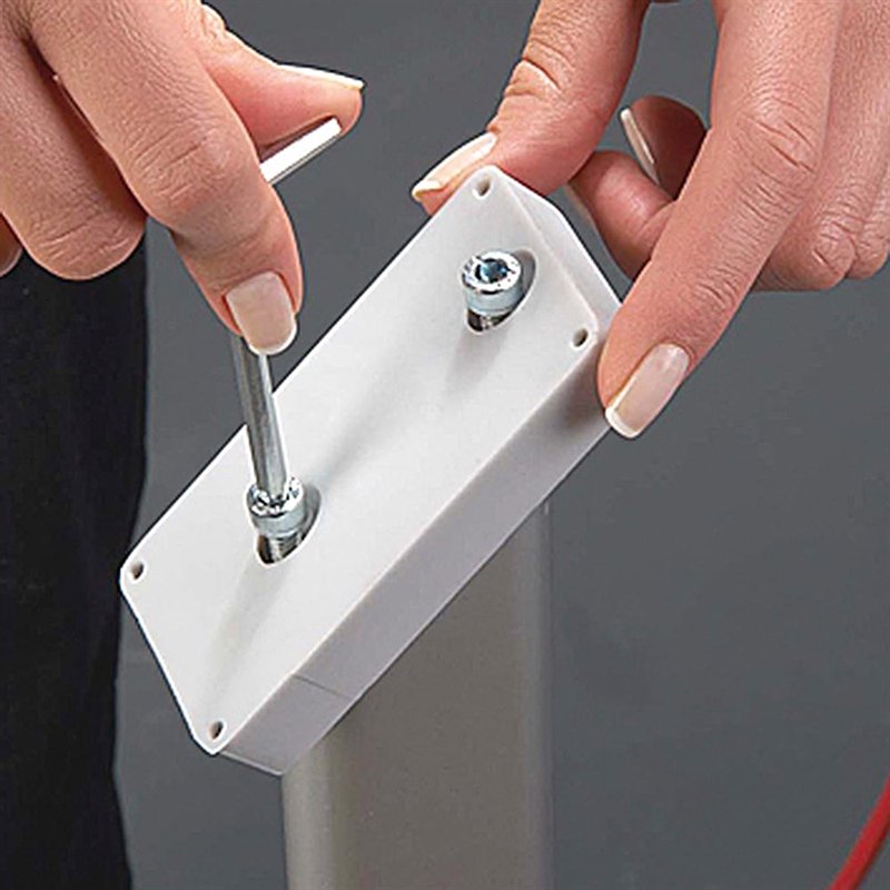 Skrues&aelig;t til Brochure-holder til Expo Info Stand A4 (Art. 3302)