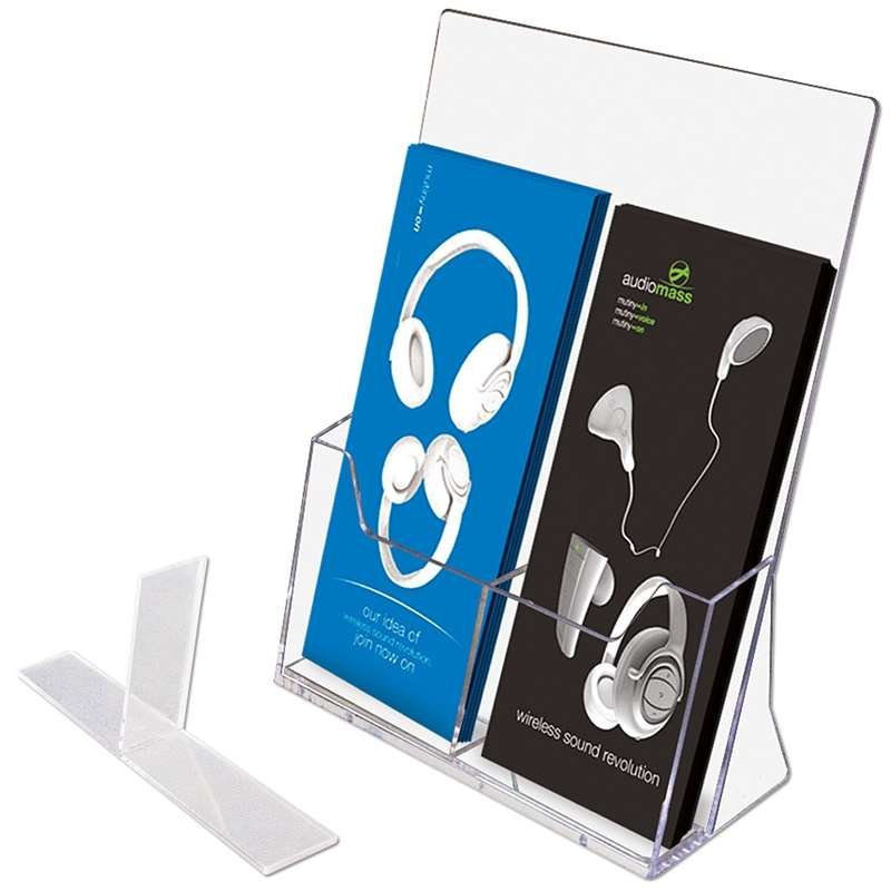 Skillevæg, akryl (til Table & Wall Dispenser 2 x A5 art. 2576)