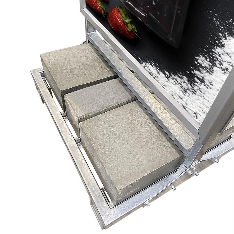 Heavy Outdoor Betonstander Gadeskilt - A0